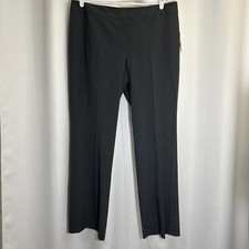 NWT Nine West Granite Grey The Modern Contour Waistband Flare Leg Pants Size 14w