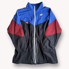 Nike Sportswear Icon Clash Jacket Women’s Size Medium Game Royal Blue Black Zip