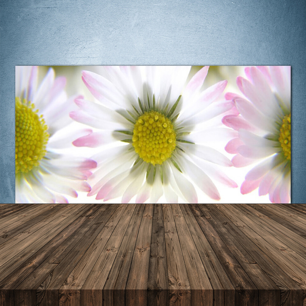 Crédence de cuisine en verre floral pour illuminer votre pièce de vie au quotidien