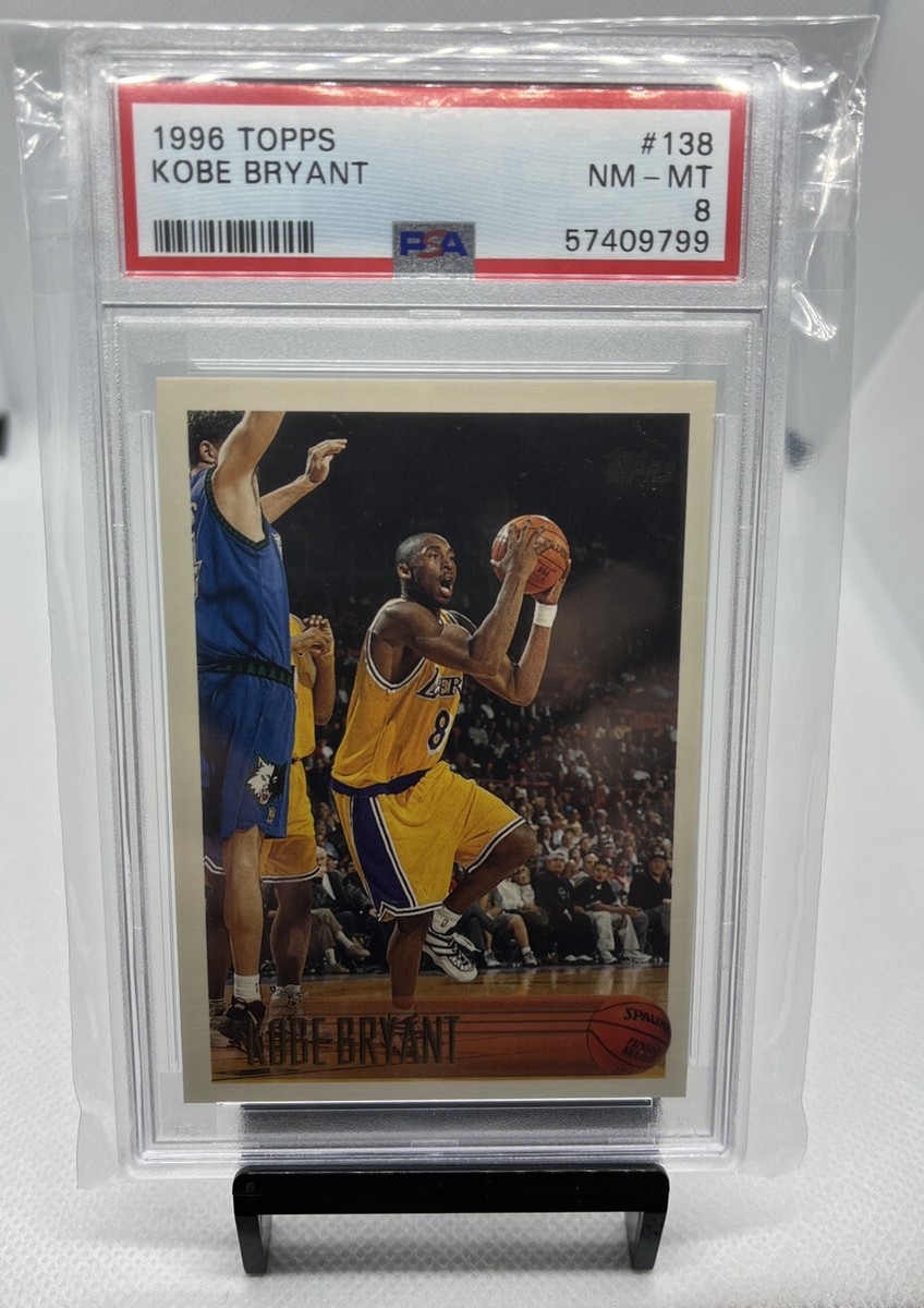 Topps - 【PSA8】 1996 Topps Kobe Bryant #138 RCカード 1996 Topps Kobe Bryant #138 PSA 8 Rookie RC | eBay