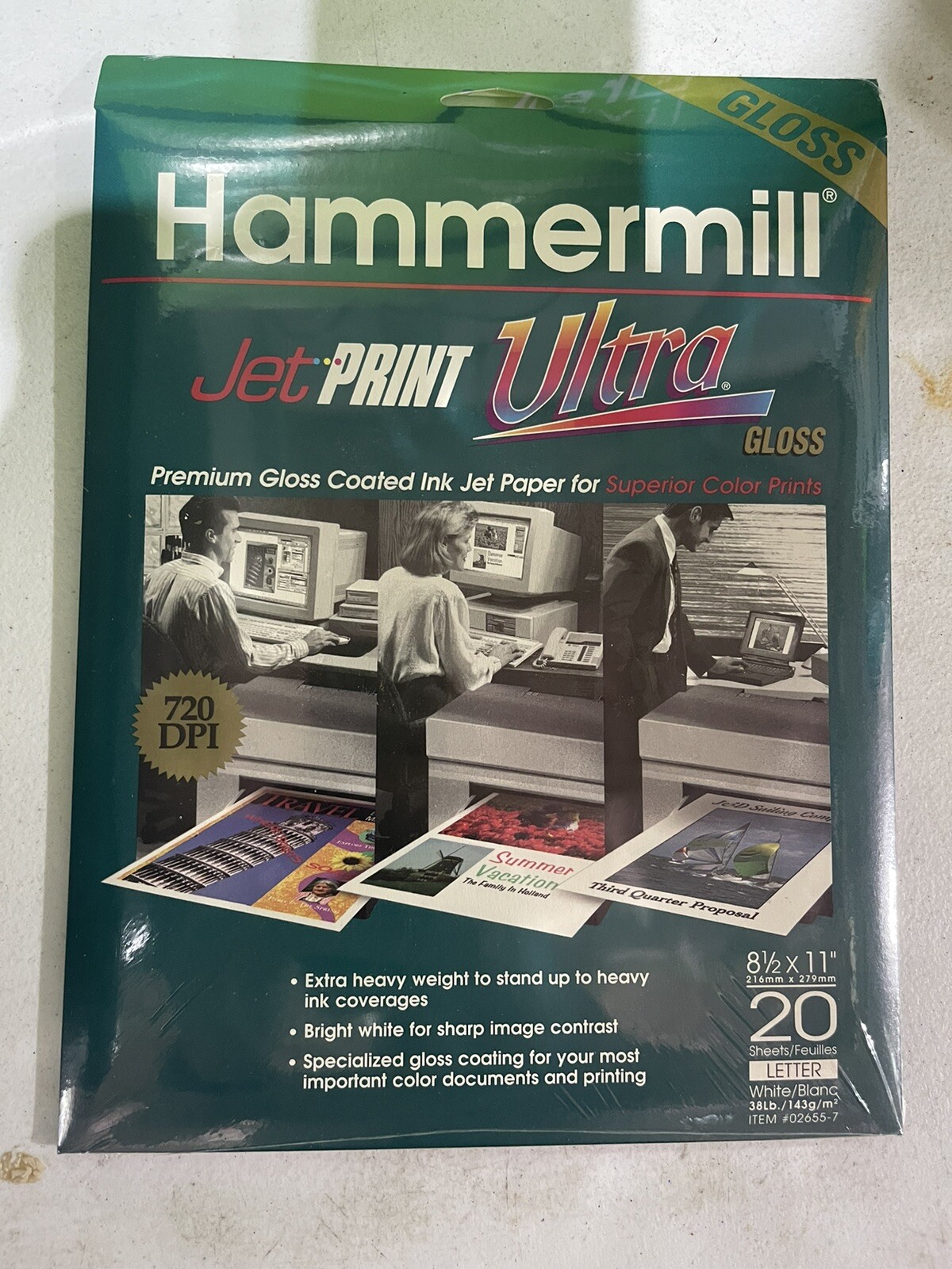 HAMMERMILL Jet Print Ultra Premium Gloss Photo Paper 8.5