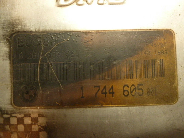 NY290-7 GARANTÍA OEM 1995 1996 BMW 740I MOTOR CONTROL ORDENADOR CEREBRO ECM ECU Foto 2 de 2