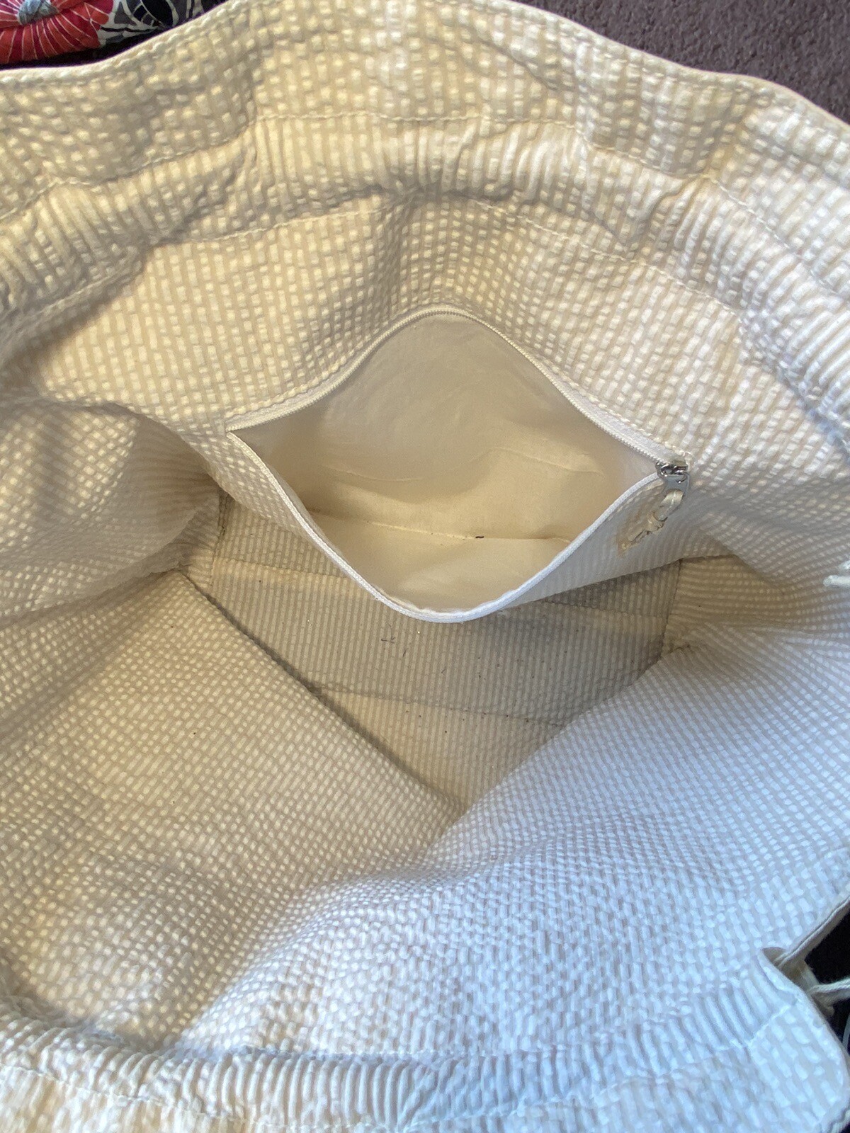 Pendleton Draw String Winter White Cream Cotton P… - image 10