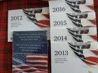 2007 - 2016 W BURNISHED SILVER EAGLE ANNUAL DOLLAR SET (The Complete Collection!