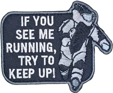 MSM EOD RUNNING KEEP UP MILSPEC MONKEY TACTICAL SWAT HOOK MORALE PATCH