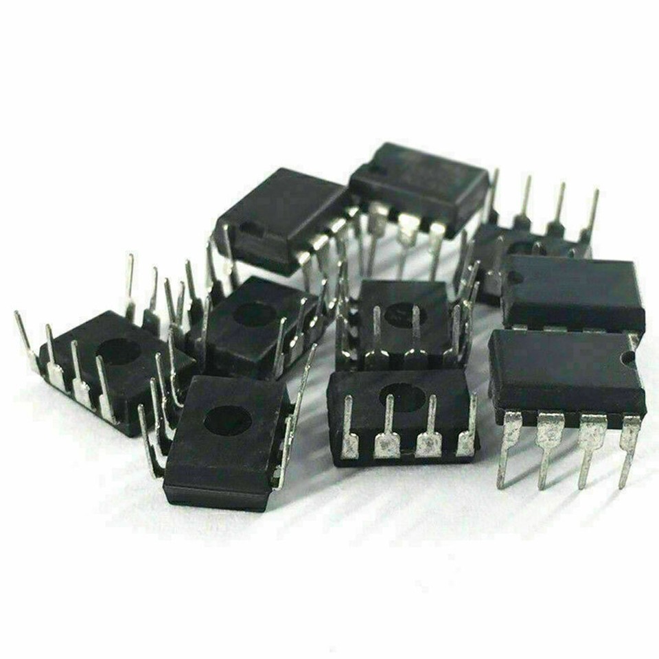 100Pcs/Lot Original Ne555P Ne555 In-Line Dip-8 Single High - Foto 11