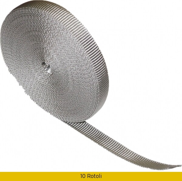 Elematic Bandella In Tessuto Rotolo 10 ml Rotoli 10 Itw 8412120