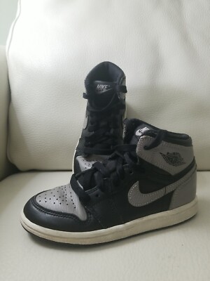 Nike Air Jordan 1 Retro Shadow 2018 PS Athletic Shoes Sz 12C AQ2664 013