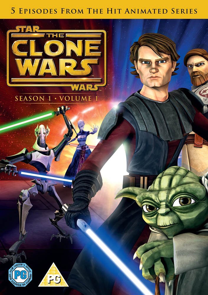 Star Wars: The Clone Wars S1 V1 (DVD) Various
