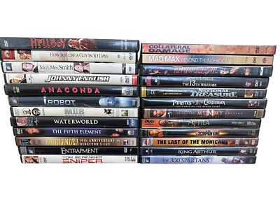 DVD MOVIES SALE COLLECTION PICK AND CHOOSE YOUR MOVIES PRE-OWNED