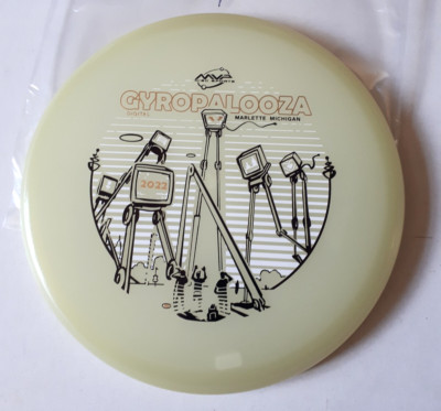 PROXY GYROPALOOZA 2022 AXIOM TOTAL ECLIPSE GLOW 3/3/-1/.5 DISC GOLF 173g MVP #2
