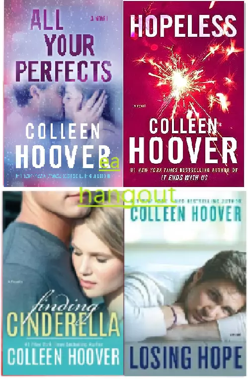 Colleen Hoover Hopeless Boxed Set : Hopeless, Losing Hope, Finding