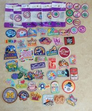New Junior GS /Girl Scouts Fun Iron-On Patches/Badges You Choose Multi Discount