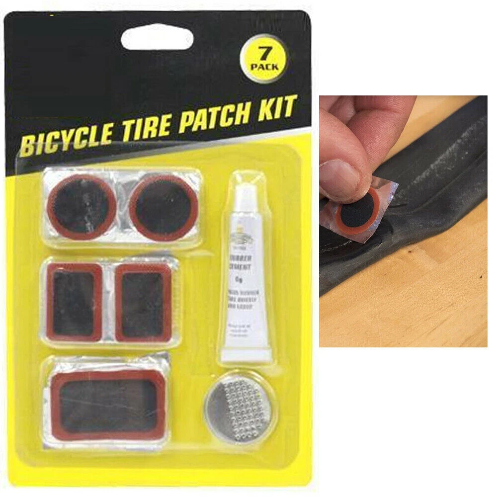 Bicycle flat shop tire repair kit