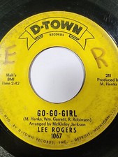 Lee Rogers Go Go Girl & I'm a Practical Man D-Town '66 Funk GOOD F46