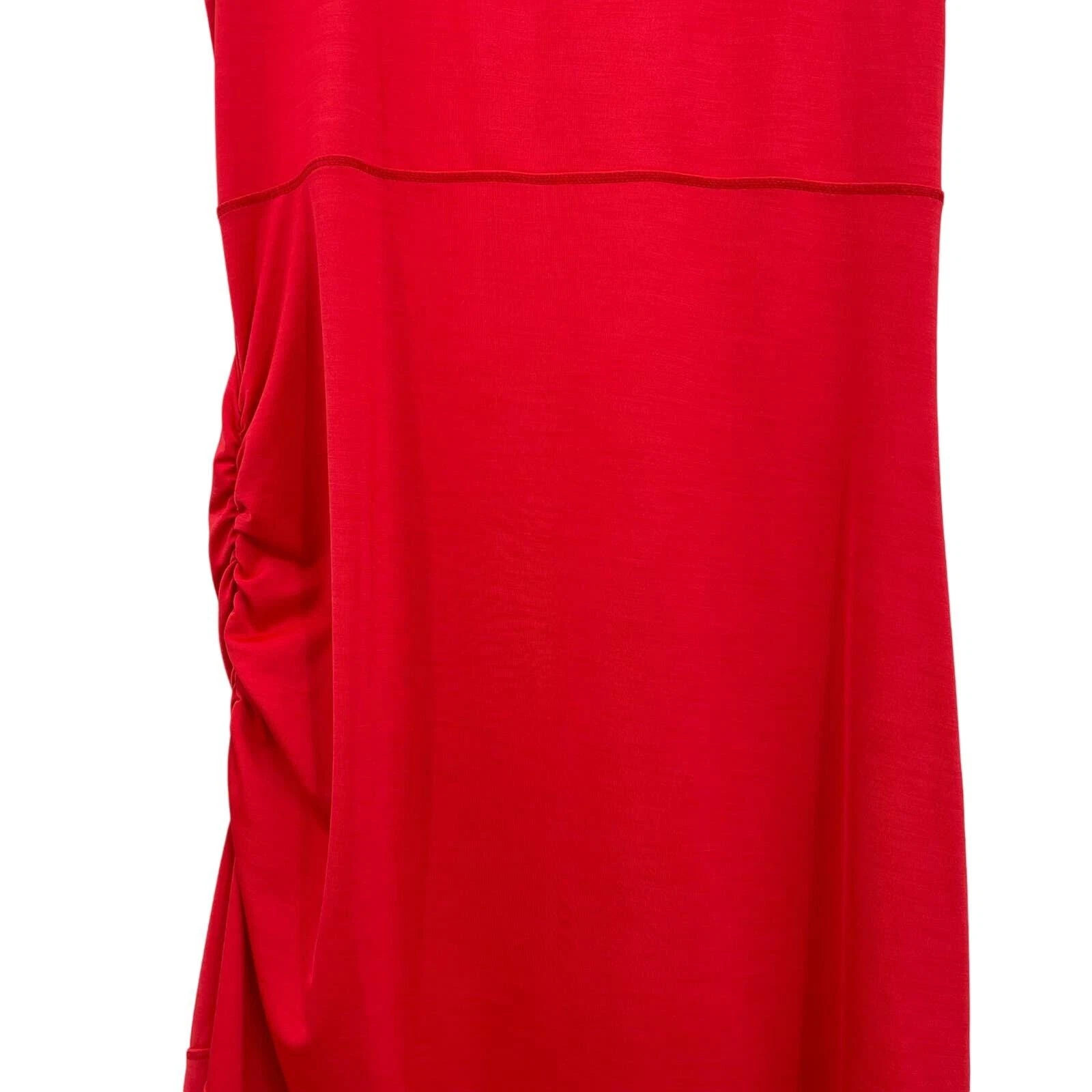 lole sleeveless ruched asymmetric athletic tennis golf 