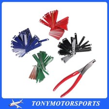 Farm Poultry ID Tool Kit Leg Bands with Plier Fit for Chicken Duck Use