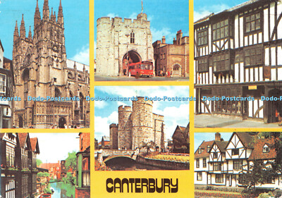 D051465 Canterbury. The Cathedral. The Weavers. Colourmaster. George da Costa. M