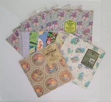 VINTAGE GIFT WRAP Wrapping Paper 1960's-1970's - BUY MORE, SAVE BIG ON SHIPPING