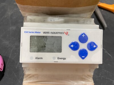 Veris Industries E50C2 Din Rail Power Meter Function: RS-485 NEW Old Stock