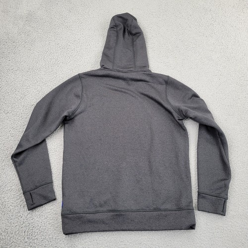 Burton Hoodie Boys XL 14-16 Gray Pullover Graphic Pockets Long Sleeve Youth - Picture 2 of 9