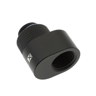 XSPC G1/4'' Rotary 7mm Offset Adapter Fitting, Matte Black