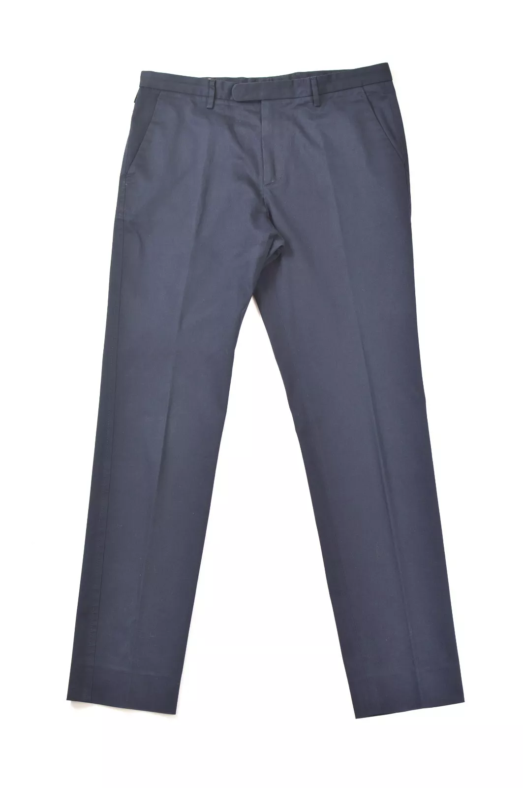 Pantalon pantalon habillé coton bleu patch abeille Gucci 406359 Z4368 Italie taille 46