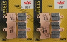 Honda VFR 1200 F W DCT 2010-2019 SBS Sintered Front brake pads 869HS 869 HS Road