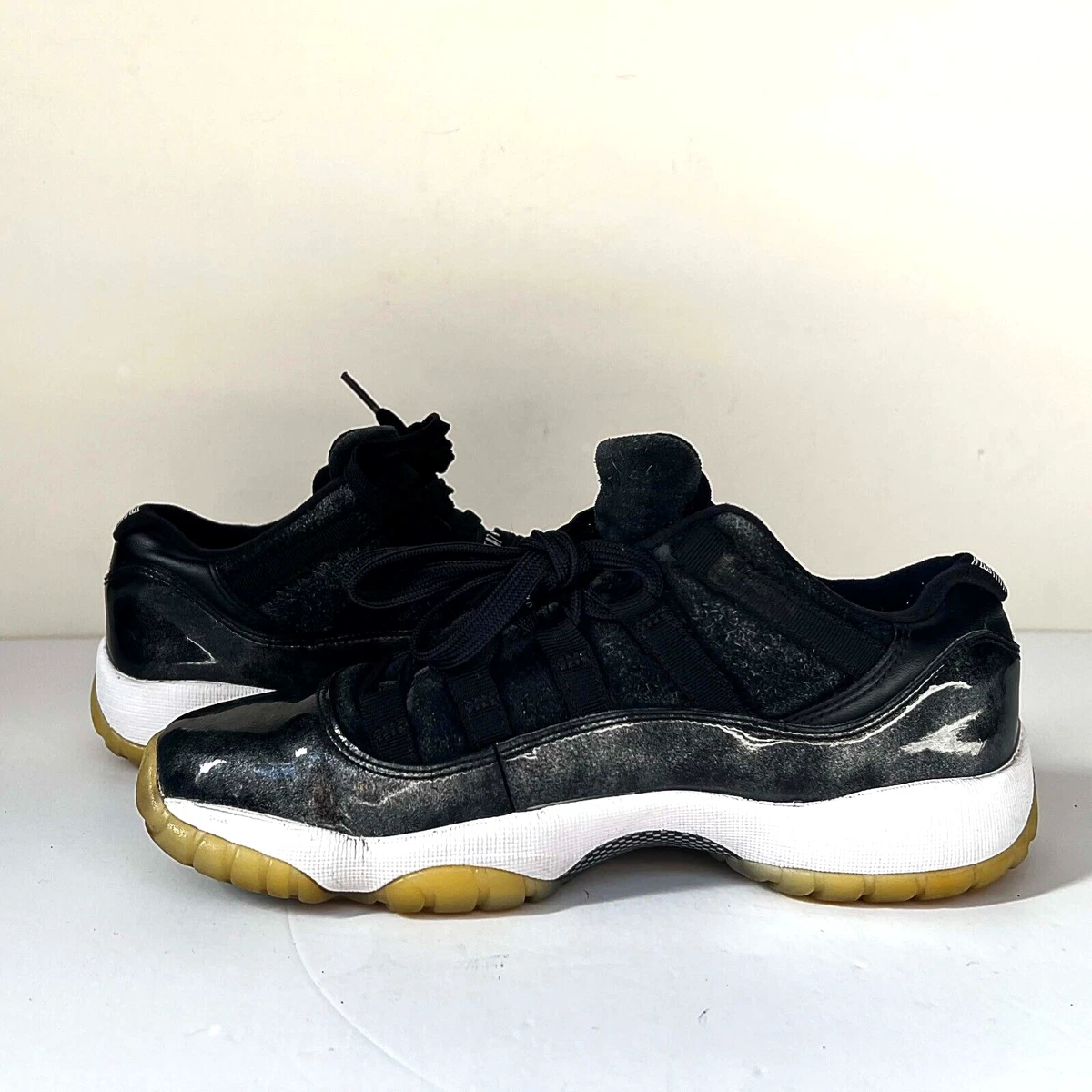 Nike Jordan 11 &#034;XI&#034; Retro Low GS 2016 Black Size 5.5Y (528896-010) |