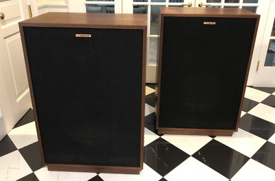 Klipsch Cornwall 1 Vintage Speakers 1987 Perfect Working Condition