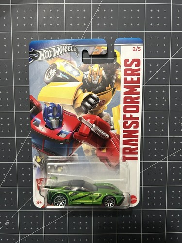 2024 Hot Wheels Transformers TRANSFORMERS Complete Set 1-5 Walmart Exclusive - Picture 4 of 11