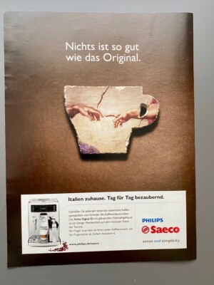 Philips Saeco Xelsis Digital ID Kaffeeautomat 2011 Vintage Ad Werbung Reklame