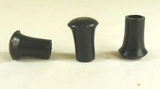 NEW Rubber Floor Tom Drum Leg Feet Small Set of 3 Fits Most Standard Legs