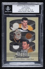 2003 ITG Ultimate Memorabilia 4th Edition 15/30 Bobby Orr Gerry Cheevers HOF 0c3