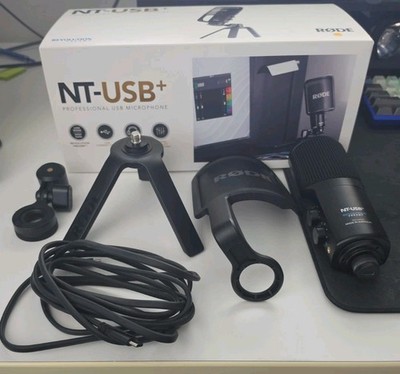 RODE NT-USB+ Professional Condenser Microphone- Used, Great Conditon