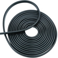 33FT 10M Car Door Edge Guards Door Trim Edge Protector with Built-in Metal C...
