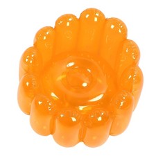 Inflatable Sofa Chair Portable Outdoor Blow Up Couch Seat Transparent Candy