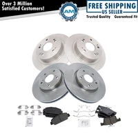 TRQ Front & Rear Ceramic Brake Pad & Rotor Kit for 2018-2021 Honda Accord (For: More than one vehicle)