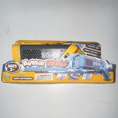 Hao Yuan Toys Factory SG-01 Automatic Bubble Blower HY-01 with Lights, Ages 3+