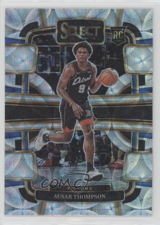 2023-24 Panini Select Concourse Scope Prizm Ausar Thompson #95 14md