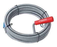 ROTHENBERGER Industrial Drain Cleaner Spiral with Head of Holding Devices 5 m G