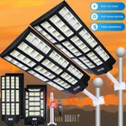 11000W Commercial Solar Street Lights LED Outdoor Dusk to Dawn Super Bright Lamp