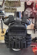 Tacticon Armament Plate Carrier W/ BP-500 Steel Plates