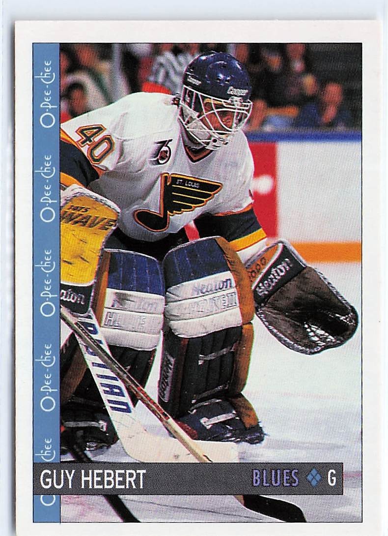 1992-93 O-Pee-Chee #116 Guy Hebert St. Louis Blues