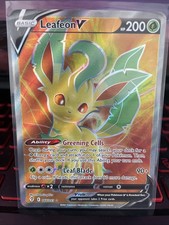 Leafeon V 166/203 - Holo Full Art Rare - Evolving Skies - Pokemon TCG on eBay