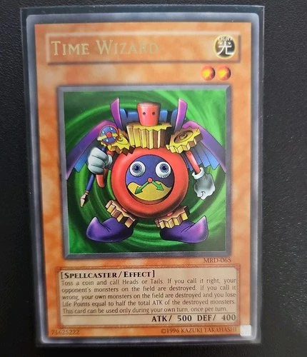 Yu-Gi-Oh! TCG Time Wizard Metal Raiders MRD-EN065 Unlimited Ultra Rare