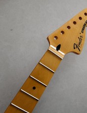 Big head 22 Frets maple 25.5" Electric Guitar Neck Maple inlay yellow part