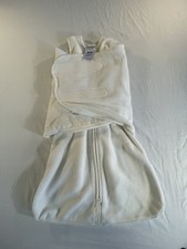 HALO Sleep Sack Swaddle White Fleece 3-6 Months 13-18 lbs.
