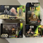 Star Wars Lot Of 4: Jabba/Han, R2-D2, Cantina Showdown, Luke/Speeder Bike