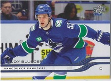 2025-26 Upper Deck Series 2 Base Set Card #429 Teddy BLUEGER